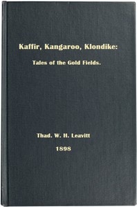 Cover of Kaffir, Kangaroo, Klondike: Tales of the Gold Fields