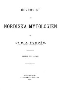 Cover of Öfversigt af Nordiska Mytologien