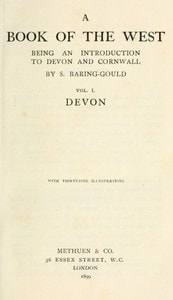 Cover of A book of the west. Volume 1, Devon