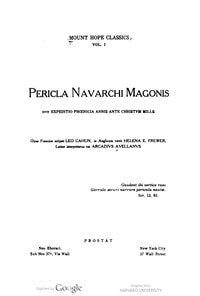 Cover of Pericla Navarchi Magonis; sive, Expeditio Phoenicia Annis Ante Christum Mille
