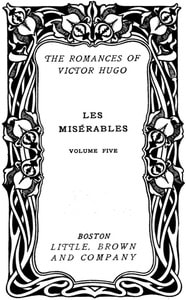 Cover of Les Misérables, v. 5/5: Jean Valjean