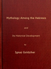 Cover of Mythology among the Hebrews and Its Historical Development