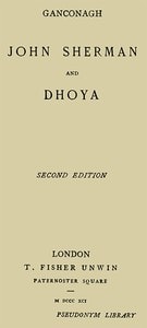 Cover of John Sherman; and, Dhoya