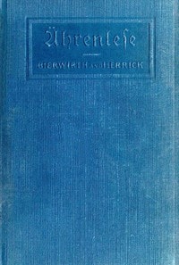 Cover of Ährenlese: A German Reader with Practical Exercises