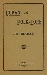 Cover of Cuban Folk-Lore