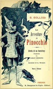 Cover of Le avventure di Pinocchio: Storia di un burattino