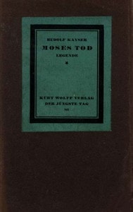 Cover of Moses Tod: Legende