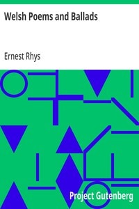 Cover of Welsh Poems and Ballads
