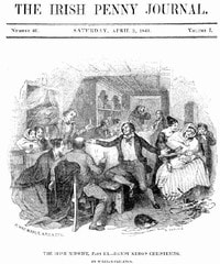 Cover of The Irish Penny Journal, Vol. 1 No. 40, April 3, 1841