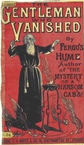 Cover of The Gentleman Who Vanished: A Psychological Phantasy