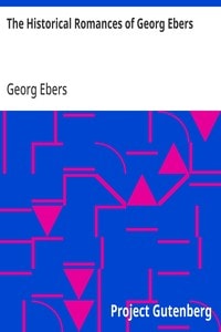 Cover of The Historical Romances of Georg Ebers