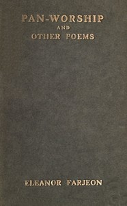 Cover of Pan-Worship, and Other Poems