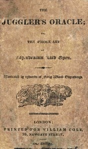 Cover of The Juggler's Oracle; or, The Whole Art of Legerdemain Laid Open