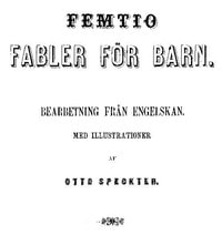 Cover of Femtio fabler för barn