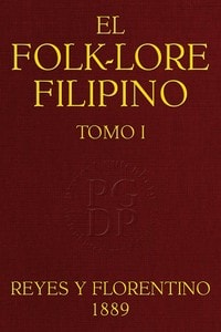 Cover of El Folk-lore Filipino (Tomo I)