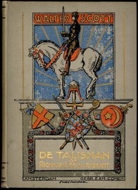 Cover of De Talisman; of, Richard Leeuwenhard in Palestina