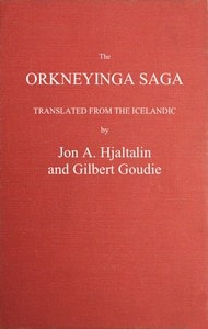 Cover of The Orkneyinga Saga