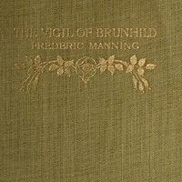Cover of The Vigil of Brunhild: A Narrative Poem