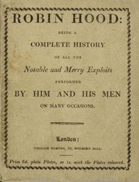 Cover of Robin Hood;