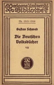 Cover of Die Deutschen Volksbücher VII: Die Schildbürger - Doktor Faustus