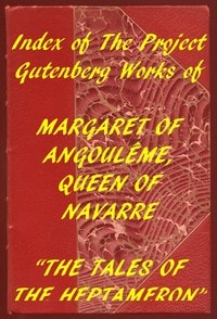 Cover of Index of the Project Gutenberg Works of Marguerite, Queen of Navarre