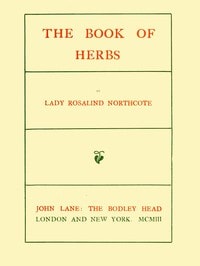 Cover of The Book of Herbs