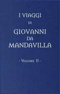 Cover of I viaggi di Gio. da Mandavilla, vol. 2