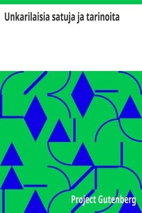 Cover of Unkarilaisia satuja ja tarinoita