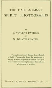 Cover of The Case Against Spirit Photographs