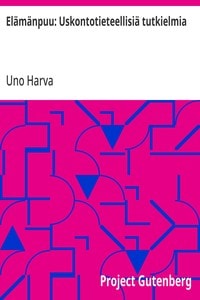 Cover of Elämänpuu: Uskontotieteellisiä tutkielmia
