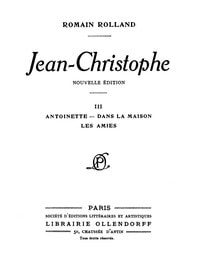 Cover of Jean-Christophe Volume 3