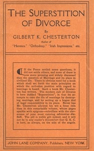 Cover of The Superstition of Divorce