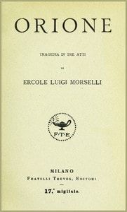 Cover of Orione