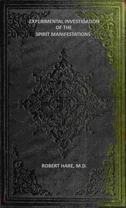 Cover of Experimental Investigation of the Spirit Manifestations