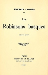 Cover of Les Robinsons basques