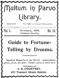 Cover of Guide to Fortune-Telling by Dreams