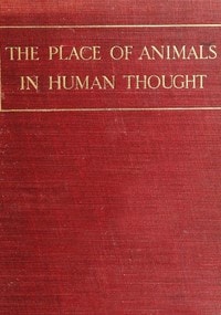 Cover of The Place of Animals in Human Thought