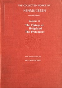 Cover of The collected works of Henrik Ibsen, Vol. 02 (of 11)