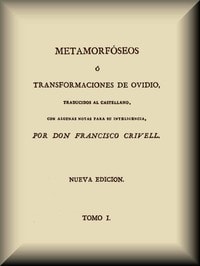 Cover of Metamorfóseos o Transformaciones (1 de 4)