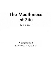 Cover of The Mouthpiece of Zitu