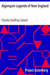 Cover of Algonquin Legends of New England