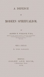 Cover of A defence of modern spiritualism