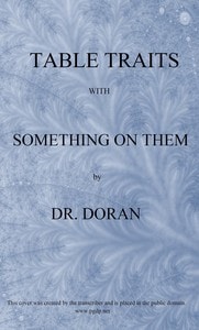 Cover of Table traits, with something on them