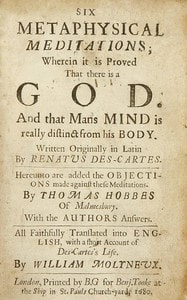 Cover of Six metaphysical meditations