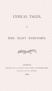Cover of Lyrical tales
