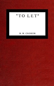 Cover of "To let"
