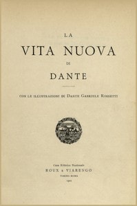 Cover of La vita nuova