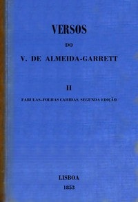 Cover of Fábulas—folhas cahidas