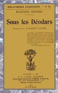 Cover of Sous les déodars