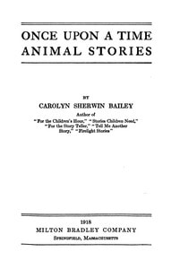 Cover of Once upon a time animal stories